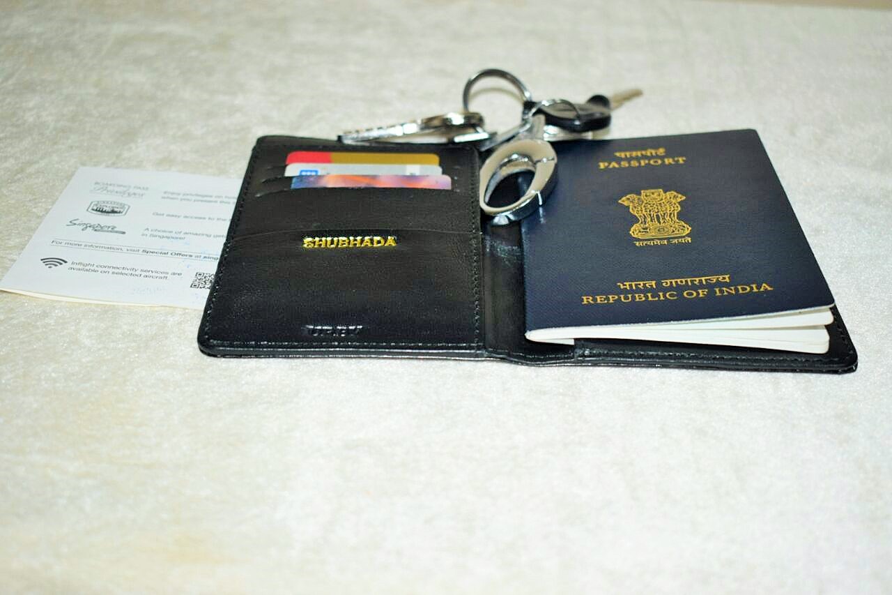 Passport holder, Urby, RainbowDiaries