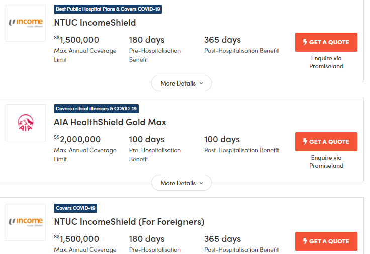 Health and Life Insurance