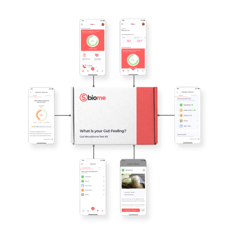 Image of OSbiome gut microbiome test kit in Singapore