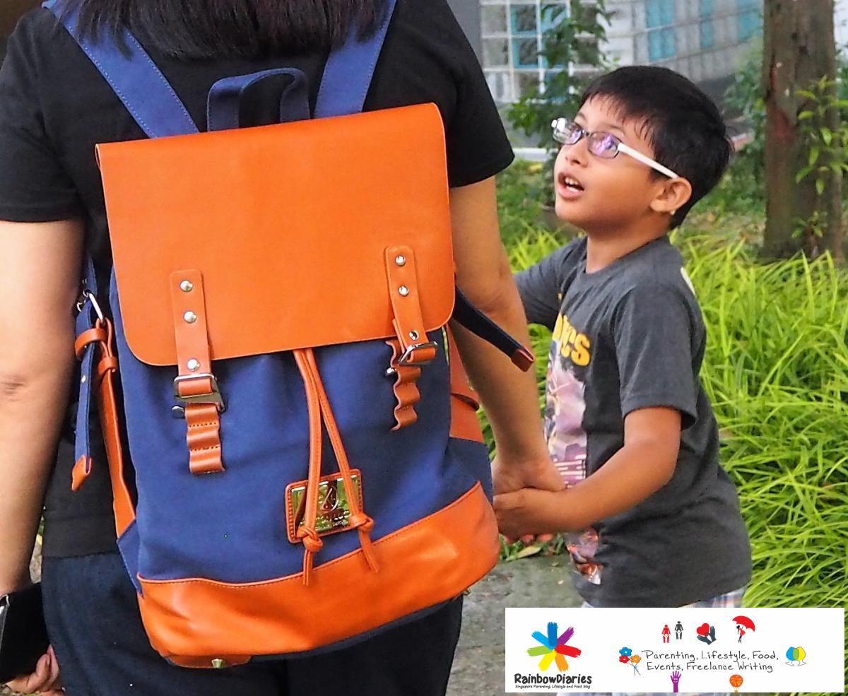 Gaston Luga backpack, RainbowDiaries.com